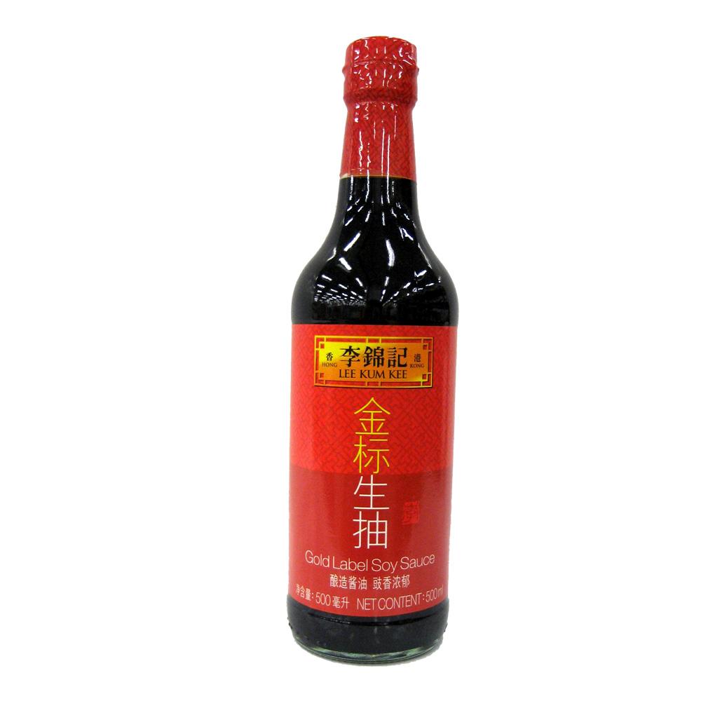 李锦记金标生抽500ml